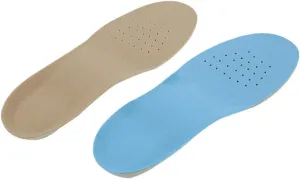 1 Pair Unisex Sports Insoles Shock Absorbing Shoe Pads for Arch Support S Blue for Athletic Activities and Daily Use Enhances Stability and Reduces Joint Stress