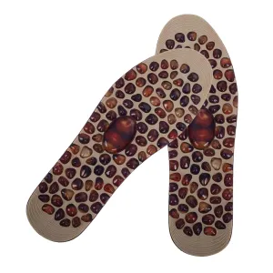 1Pair Foot Massage Insoles for Relief and Comfort Decompression Non Slip Design Breathable Foot Mats for Men and Women Enhance Walking Stability and Support