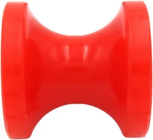 3" Red Polyurethane Bow Roller Stop Boat Marine Trailer Shaft 1/2" Non Marking
