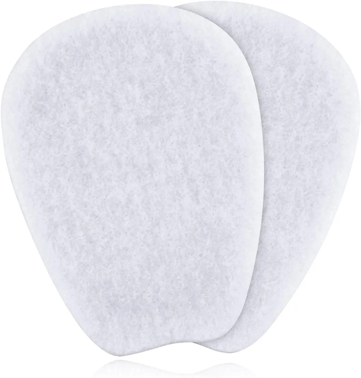 7 Pairs of Felt Tongue Pads Cushion for Shoes, Size Extra Large