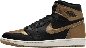 Air Jordan 1 Retro High OG Men's Shoes (DZ5485-071, Black/Metallic Gold-SAIL)