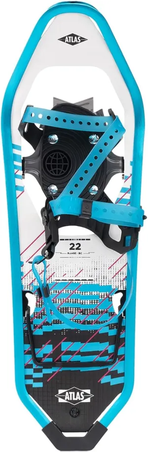 Atlas Range-BC Snowshoes, Metallic, Men's, Intermediate, Backcountry Enthusiasts