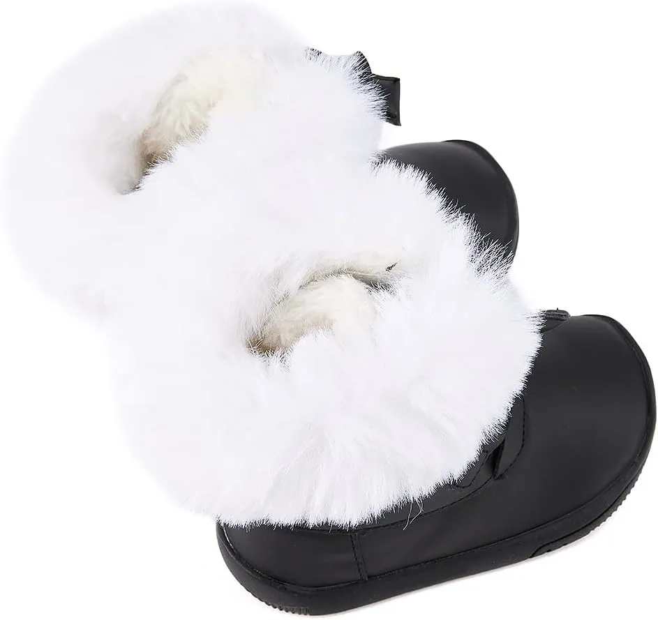BMCiTYBM Baby Girls Boys Boots High Top First Walking Shoes