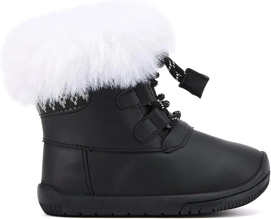 BMCiTYBM Baby Girls Boys Boots High Top First Walking Shoes