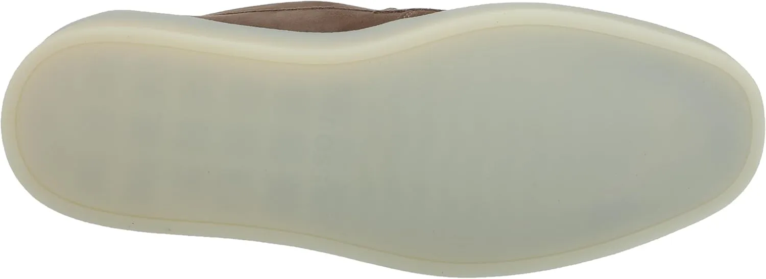 BOSS Men's Suede Loafer with Rubber Sole