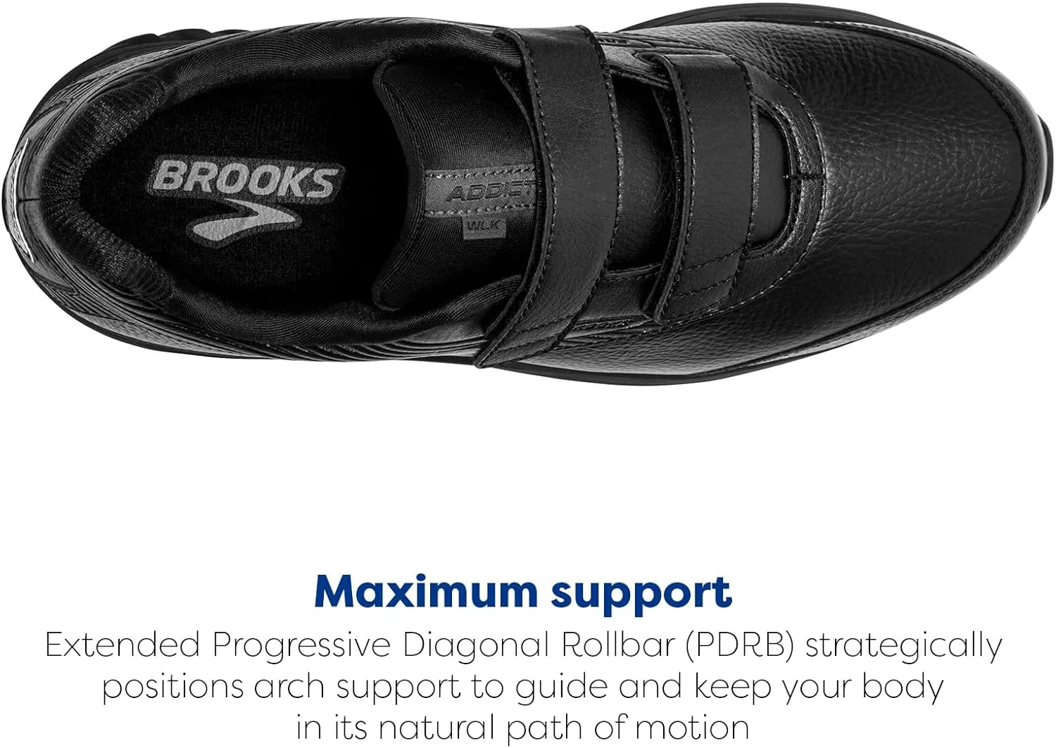 Brooks Men's Addiction Walker V-Strap 2 Walking Shoe