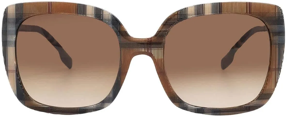 BURBERRY Sunglasses BE 4323 400513 Caroll Check Brown Gradient Br