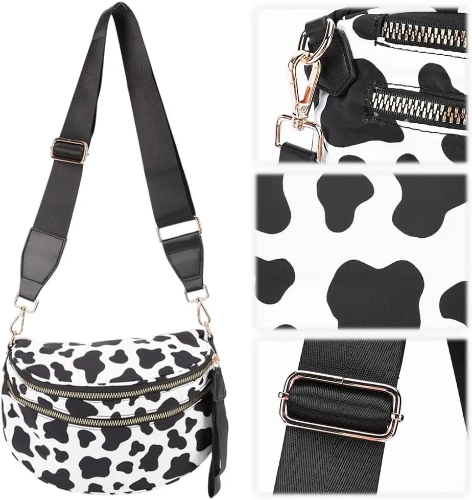 Checkered Crossbody Bag Bum Bags For Women Checkerboard Purse Plaid Pattern Colorblock Fanny Pack