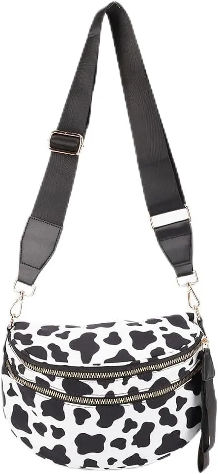 Checkered Crossbody Bag Bum Bags For Women Checkerboard Purse Plaid Pattern Colorblock Fanny Pack