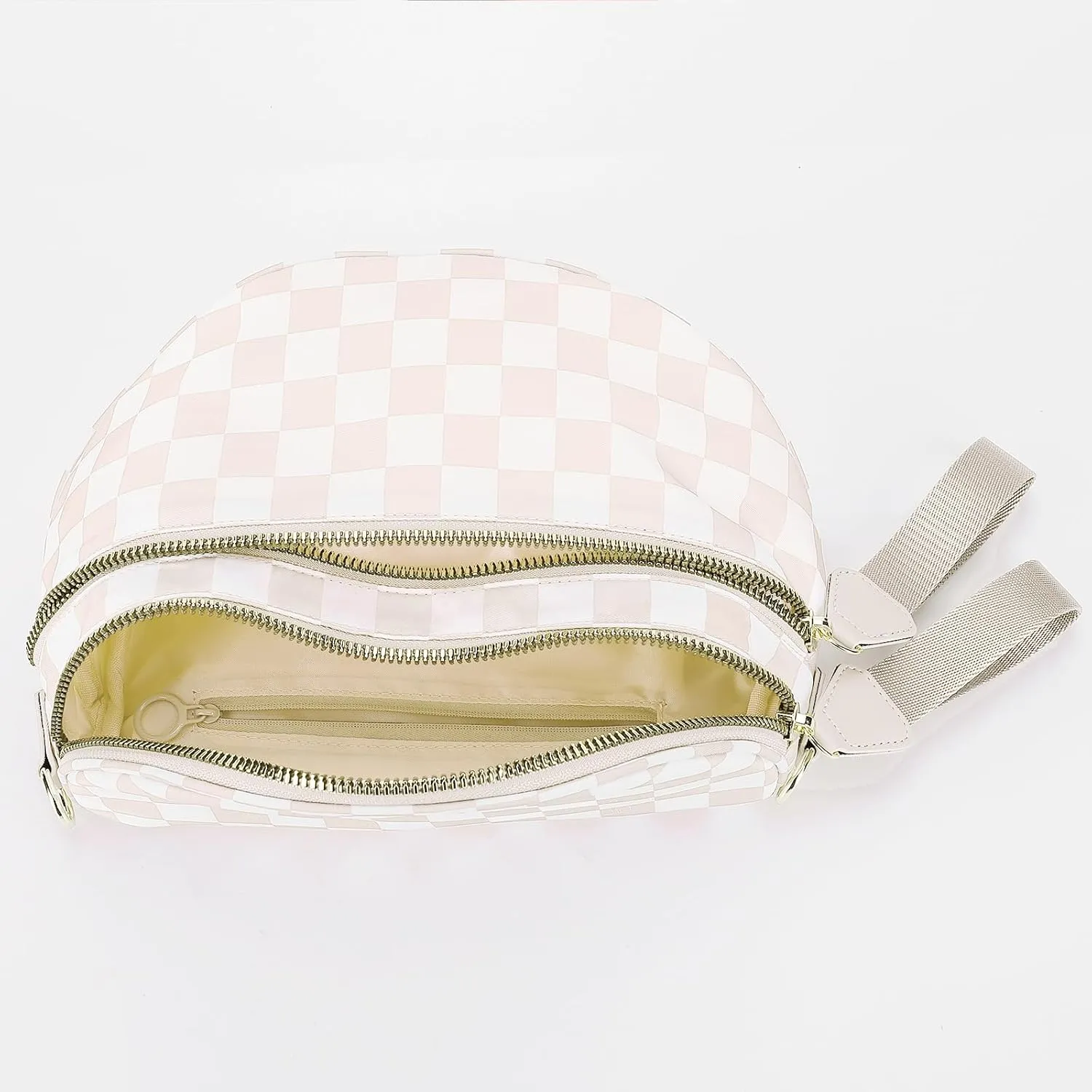 Checkered Crossbody Bag Bum Bags for Women Checkered Purse Checkerboard Purse Checkered Fanny Pack