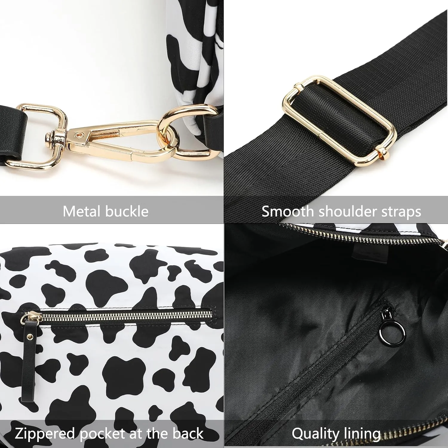 Checkered Crossbody Bag for Women Solid-color Shell Fashionable Sports Checkered Waist and Single-shoulder Purse Bag (Bean green checkered)