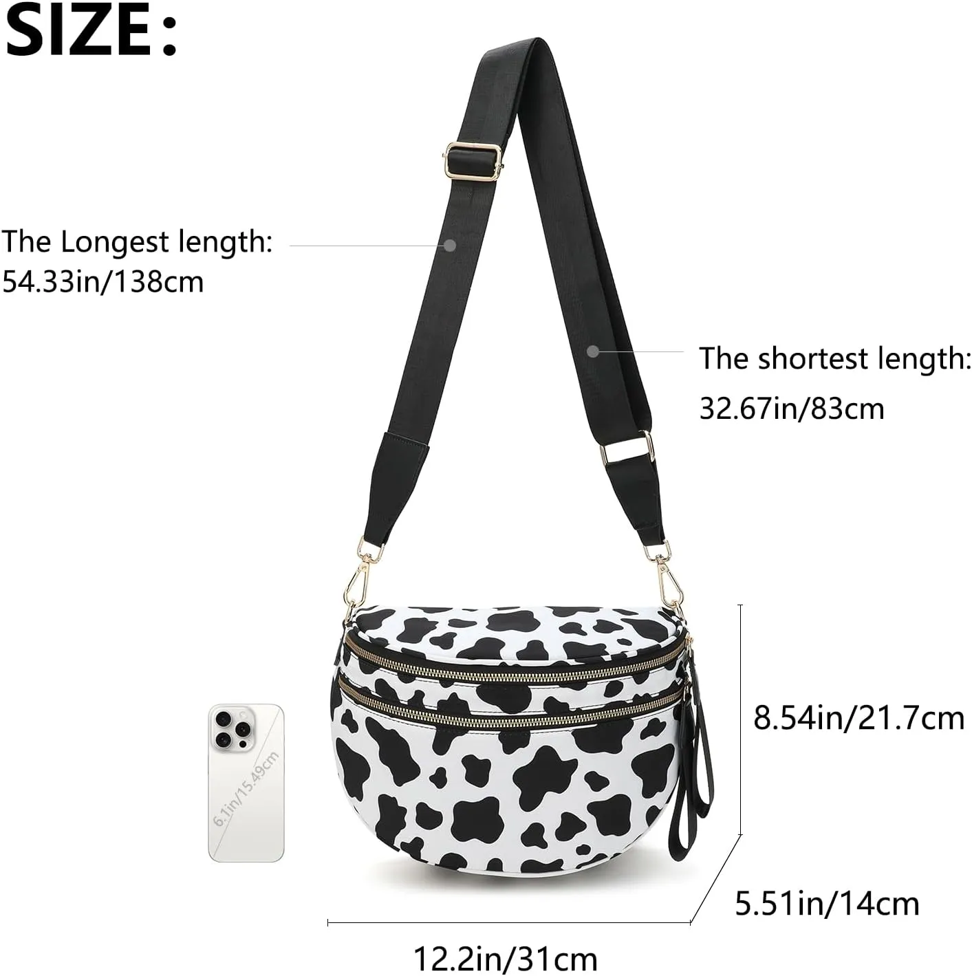 Checkered Crossbody Bag for Women Solid-color Shell Fashionable Sports Checkered Waist and Single-shoulder Purse Bag (Bean green checkered)