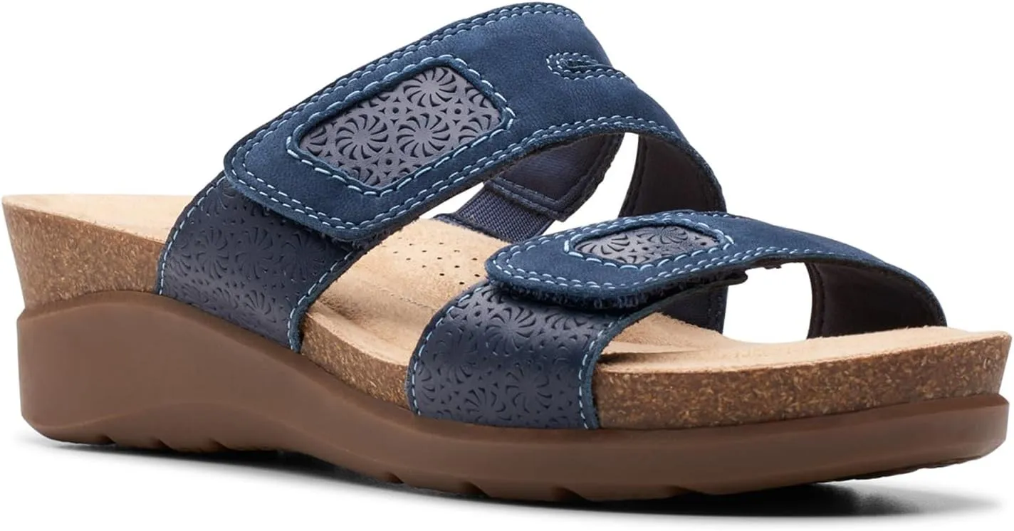 Clarks Women's Calenne Maye Wedge Sandal