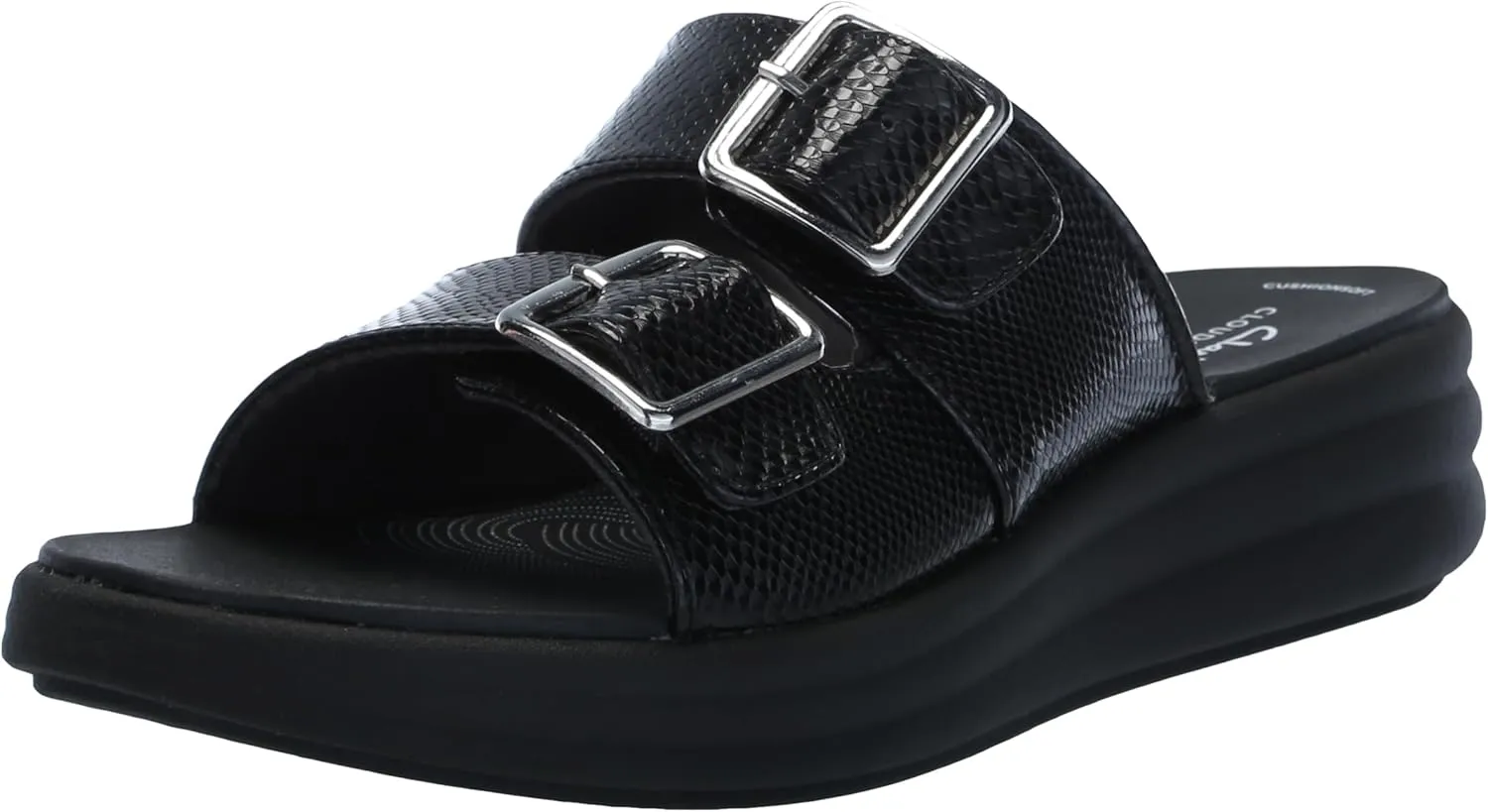 Clarks Women's Drift Buckle Slide Sandal