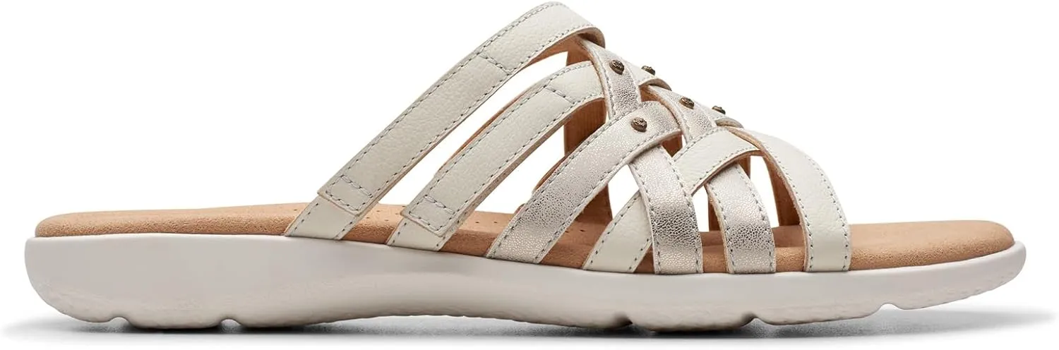 Clarks Women's Elizabelle Rio Slide Sandal