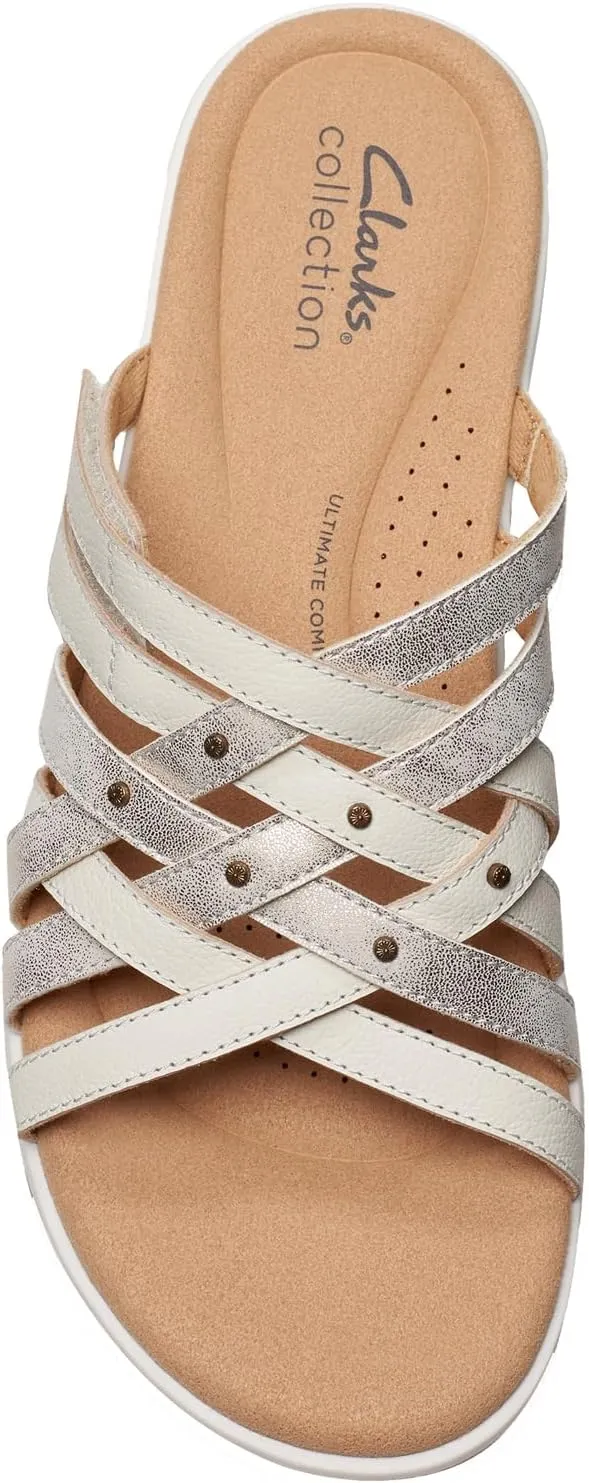 Clarks Women's Elizabelle Rio Slide Sandal