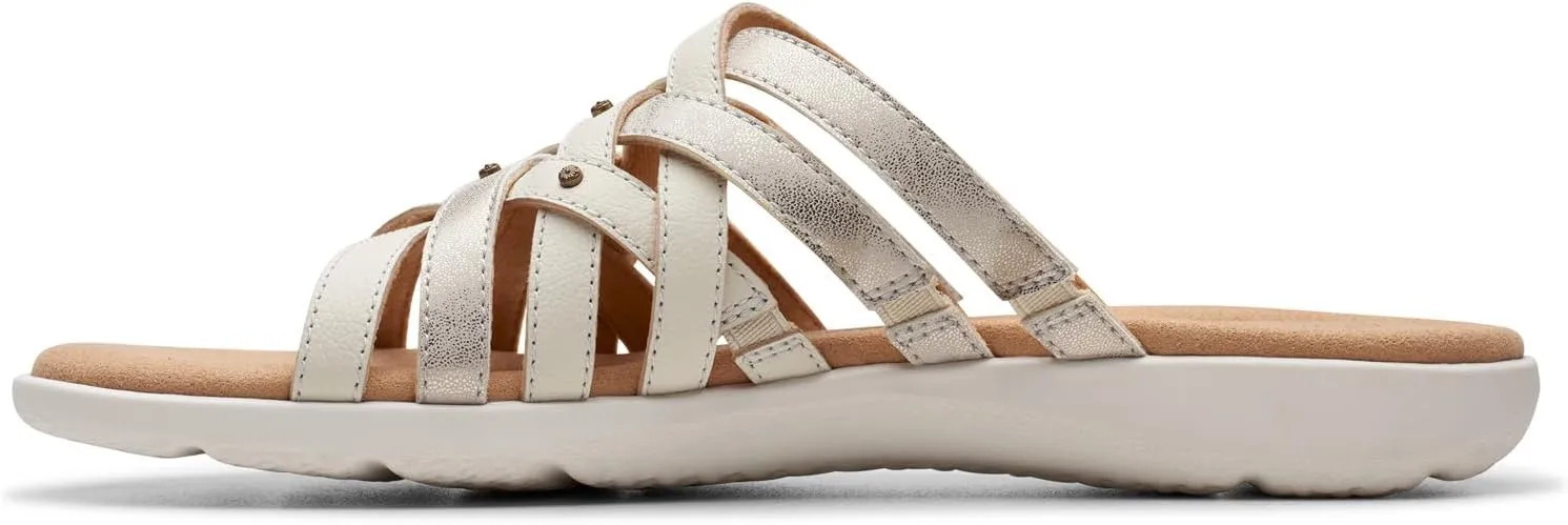 Clarks Women's Elizabelle Rio Slide Sandal