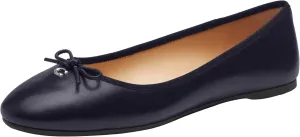 Coach Women's Abigail Leather Ballet Flat