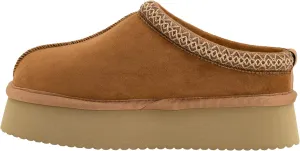 Corkys Footwear Pillow Talk 1.75-Inch Platform Slippers, Faux Fur Lining, Cozy Indoor/Outdoor Footwear for Fall & Winter