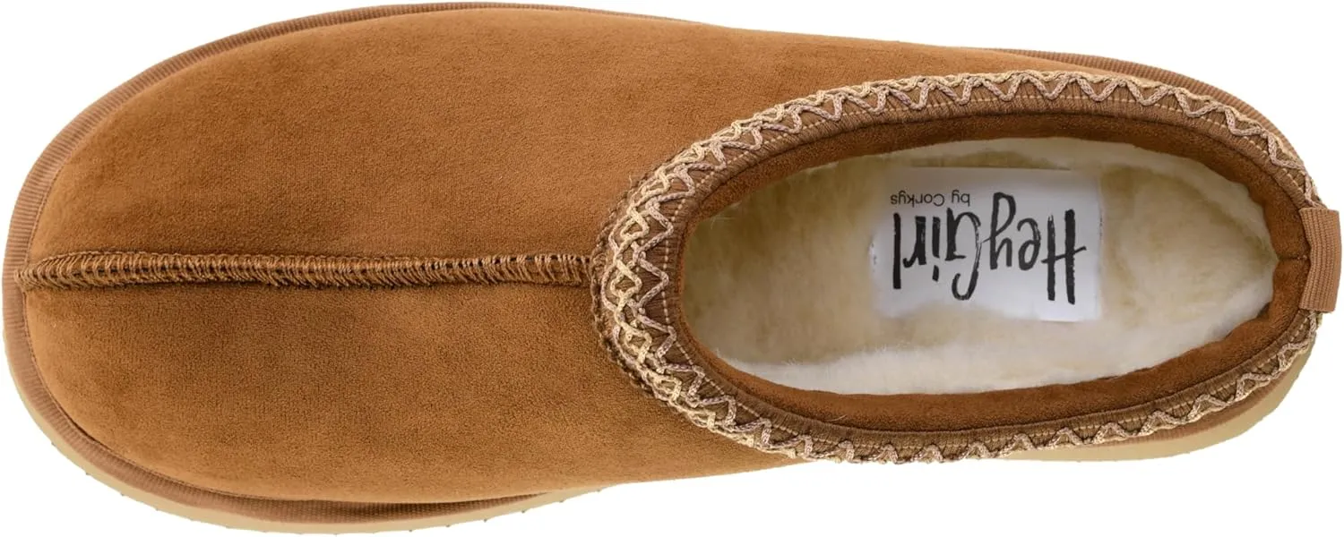 Corkys Footwear Pillow Talk 1.75-Inch Platform Slippers, Faux Fur Lining, Cozy Indoor/Outdoor Footwear for Fall & Winter