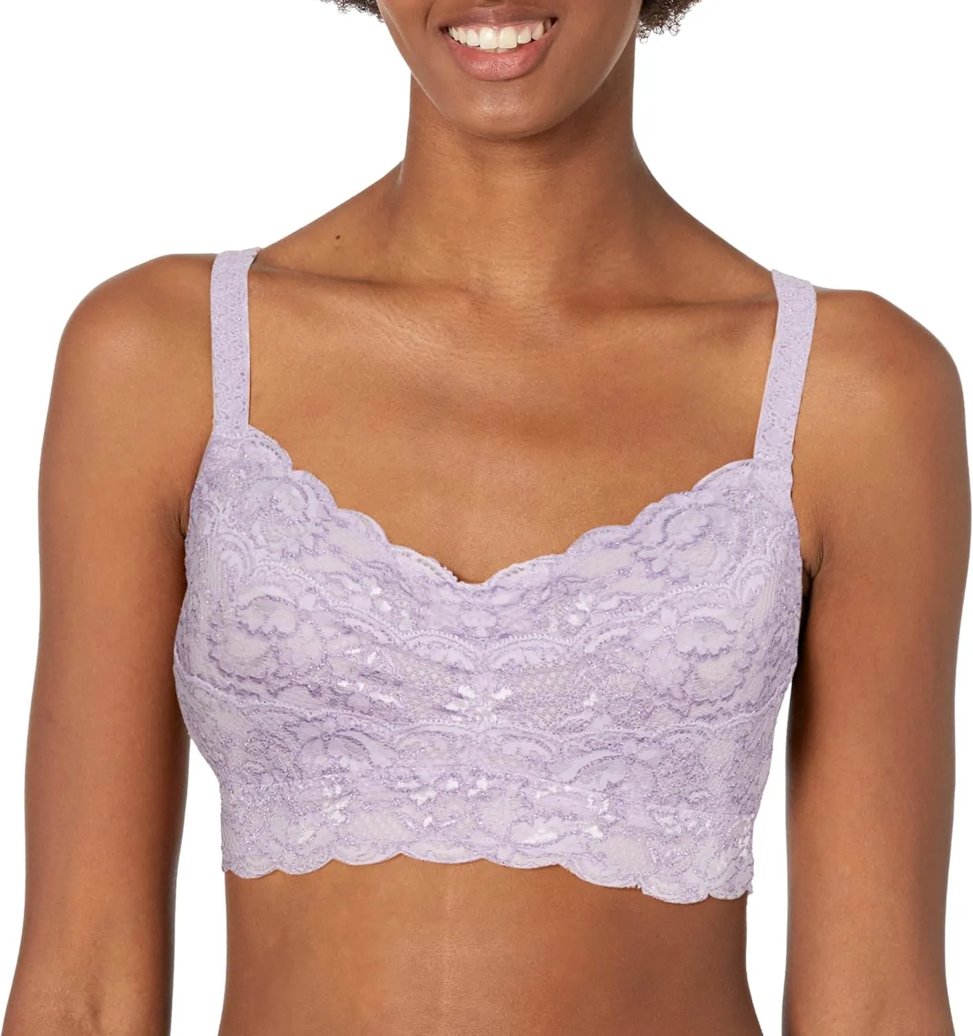 Cosabella Women's Say Never Metallics Curvy Sweetie Bralette