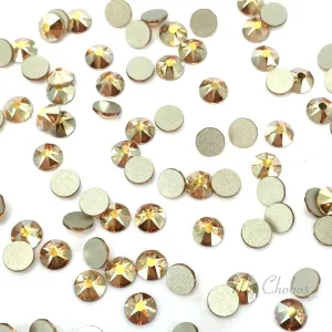 Crystal Metallic Sunshine Swarovski 2088 Xirius Rose 20ss 5mm Flatback No-Hotfix Rhinestones Ss20 144 Pcs (1 Gross)
