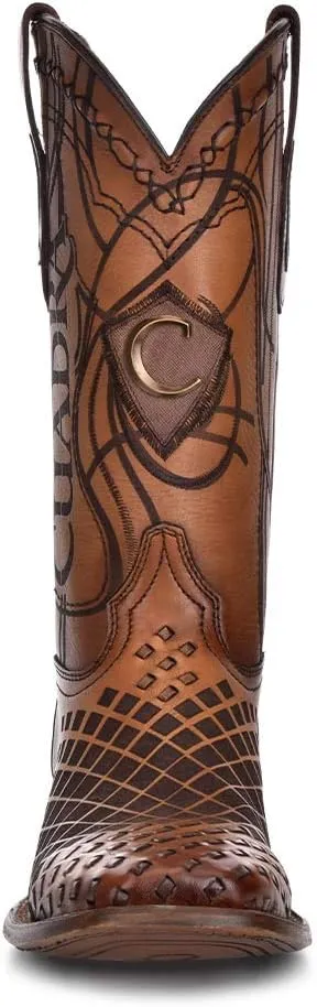 Cuadra Men's Rodeo Boot in Genuine Leather Brown