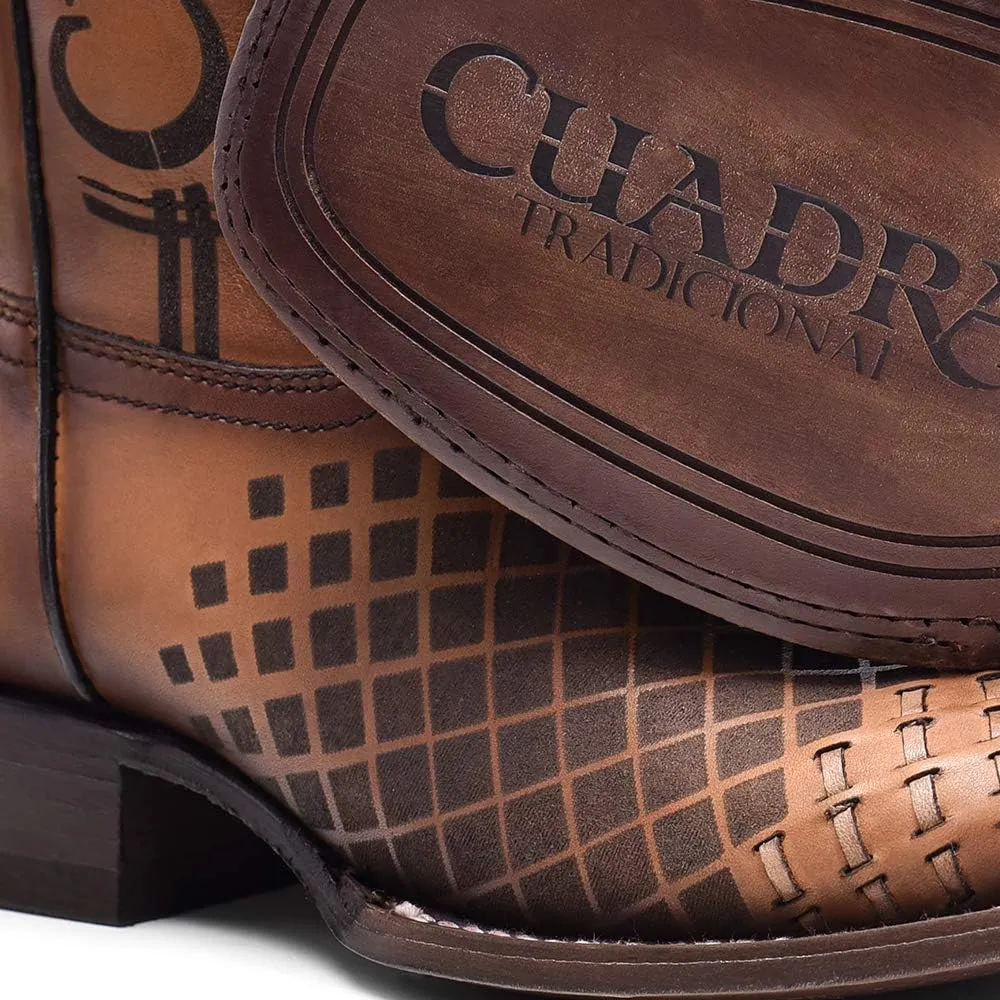 Cuadra Men's Rodeo Boot in Genuine Leather Brown