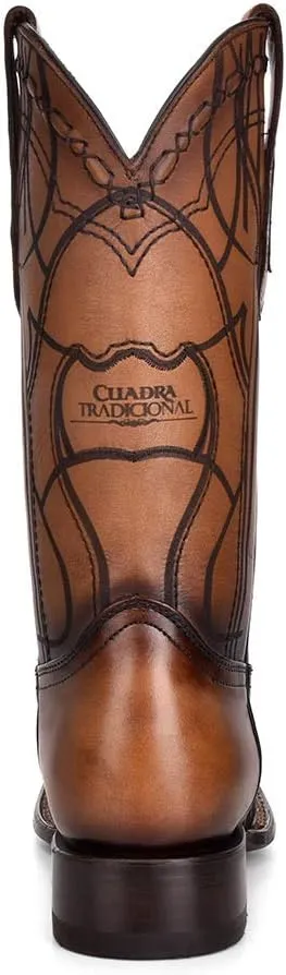 Cuadra Men's Rodeo Boot in Genuine Leather Brown