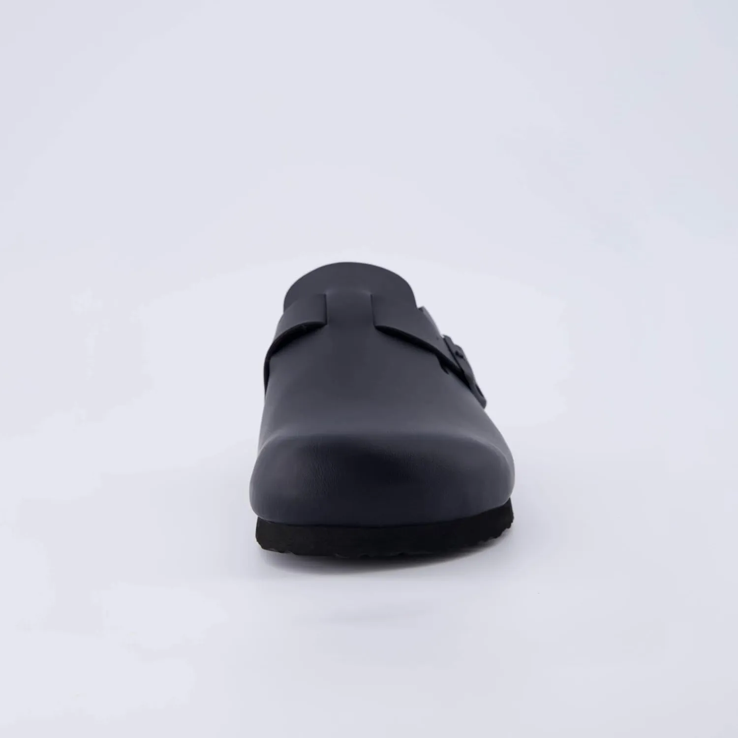 CUSHIONAIRE Men's Haze Genuine Suede Faux Fur Cork Footbed Clog with  Comfort