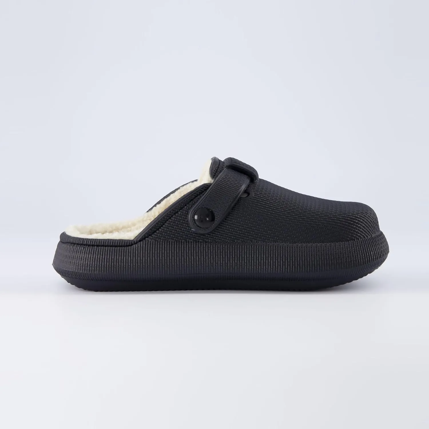 CUSHIONAIRE Women's Fable Recovery Clog with Faux Fur Lining and  Comfort
