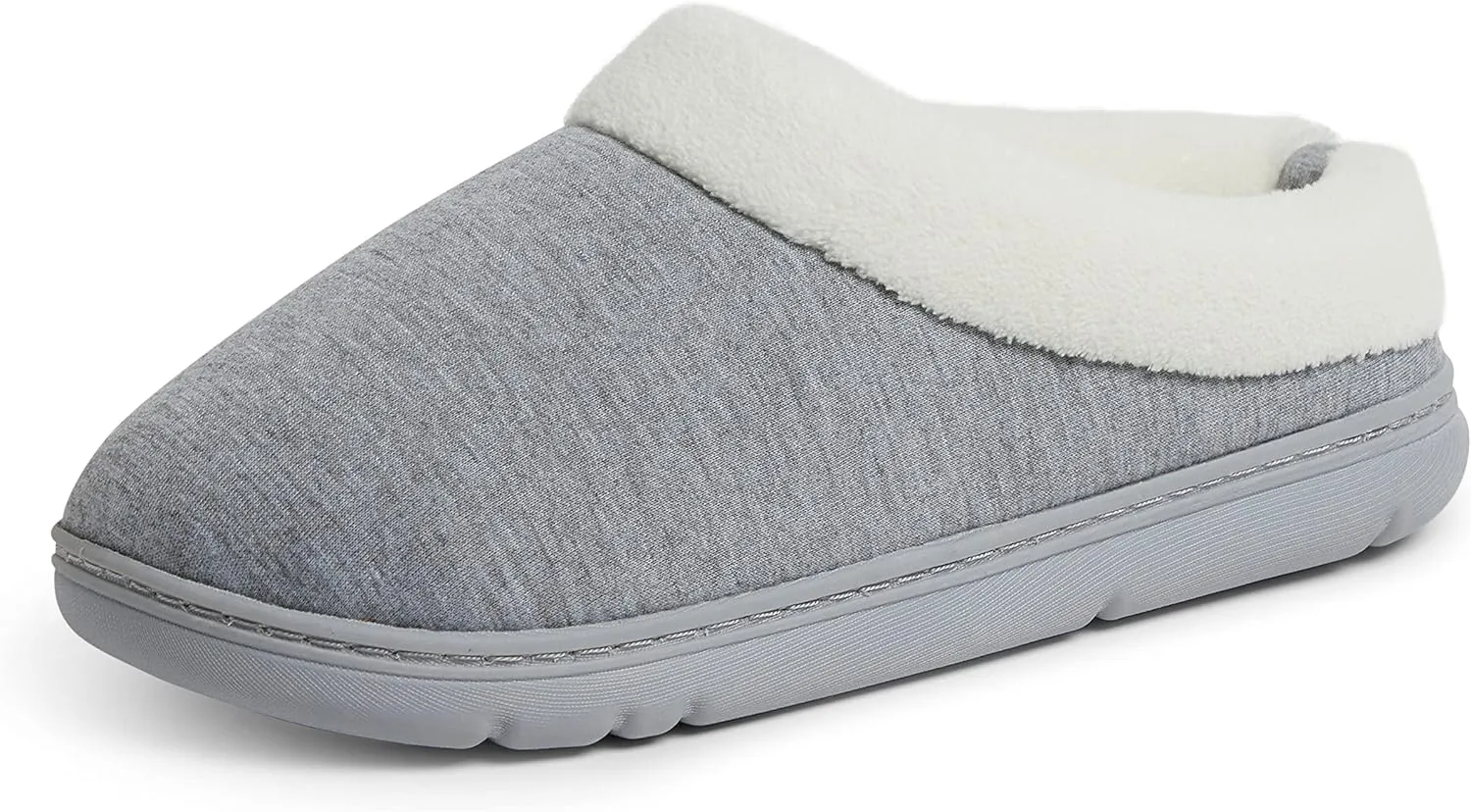 Dearfoams Women's Olive Memory Foam Sweatshirt Clog