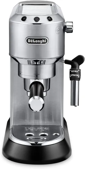 De'Longhi EC685M Dedica Deluxe Automatic Espresso Machine,35 oz, 1, Metallic