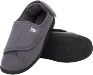 Diabetic Slippers Women, Lymphedema Shoes, Edema Shoes Swollen Feet, Indoor and Outdoor Hook and Loop, Non Slip House Shoes