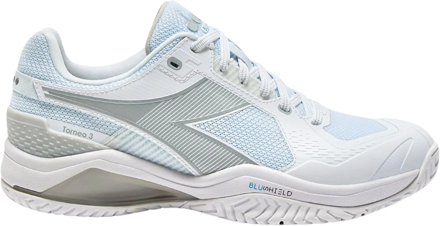 Diadora Women's Blushield Torneo 3 All Ground Tennis Shoe