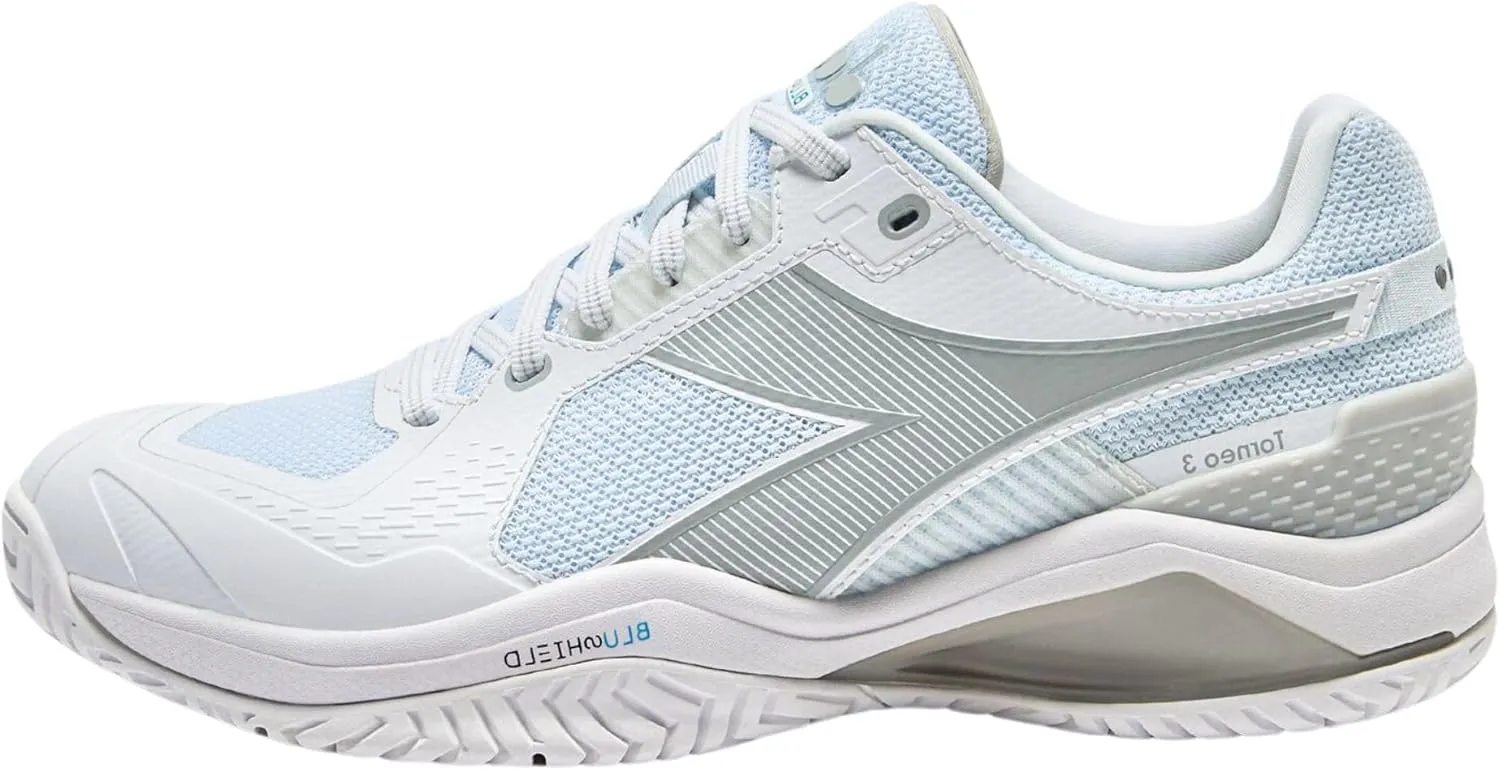 Diadora Women's Blushield Torneo 3 All Ground Tennis Shoe