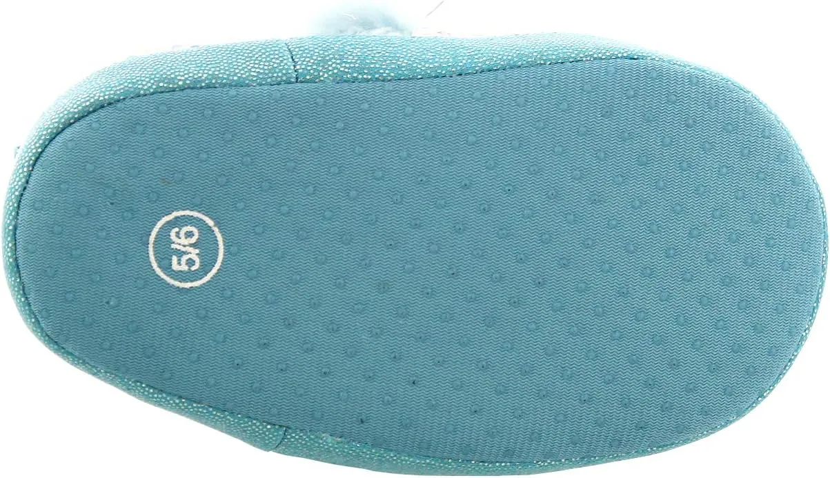 Disney Frozen 2 Elsa Anna Girls Toddler Plush A-Line Slippers