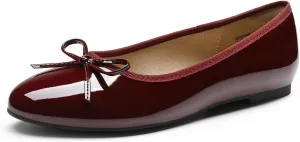 DREAM PAIRS Women's Flats, Round Toe Ballet Flats, Comfortable Slip-on Dressy Business Casual Work Office Ballerina Flat Dress Shoes