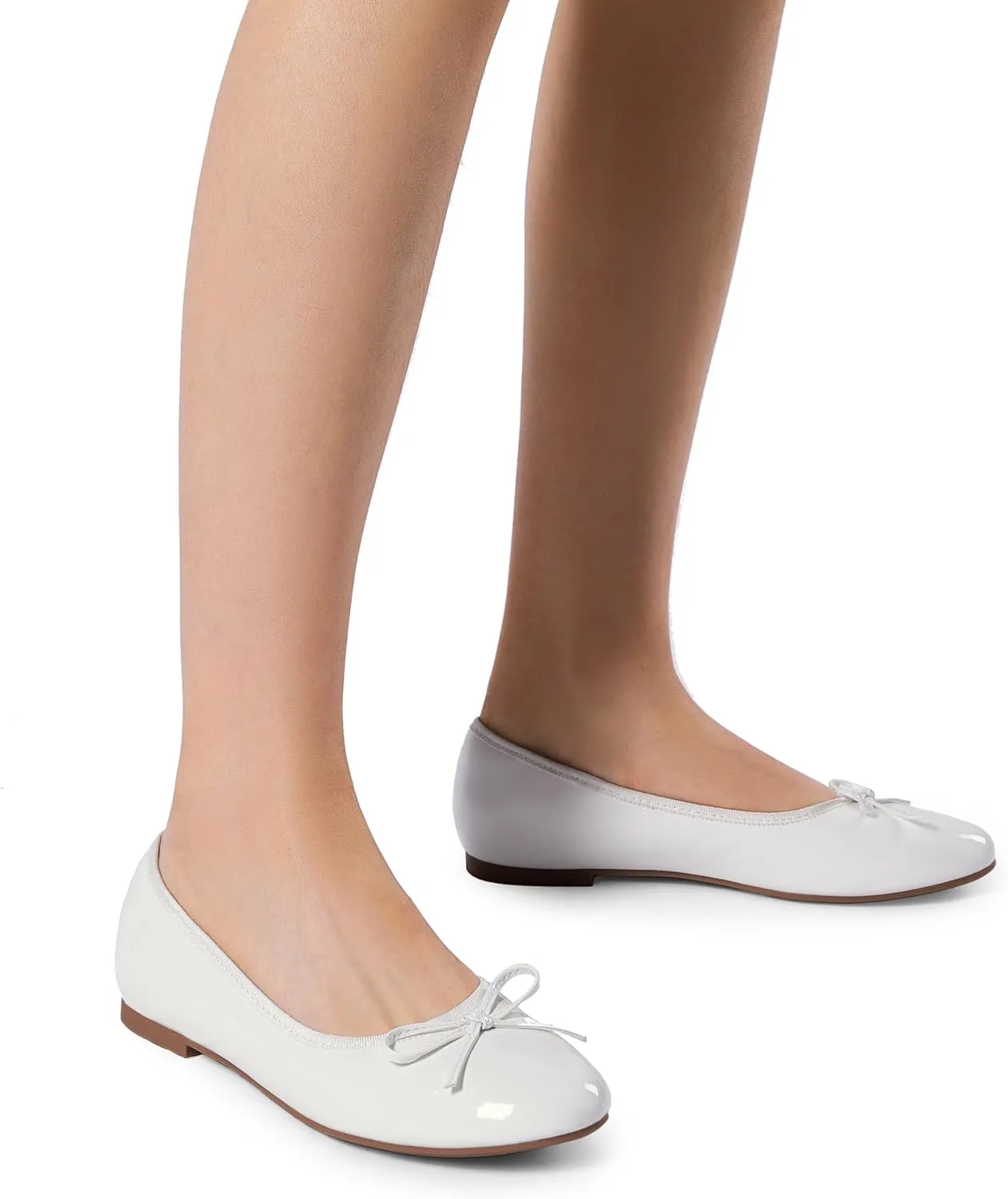 DREAM PAIRS Women's Flats, Round Toe Ballet Flats, Comfortable Slip-on Dressy Business Casual Work Office Ballerina Flat Dress Shoes