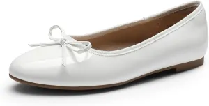 DREAM PAIRS Women's Flats, Round Toe Ballet Flats, Comfortable Slip-on Dressy Business Casual Work Office Ballerina Flat Dress Shoes