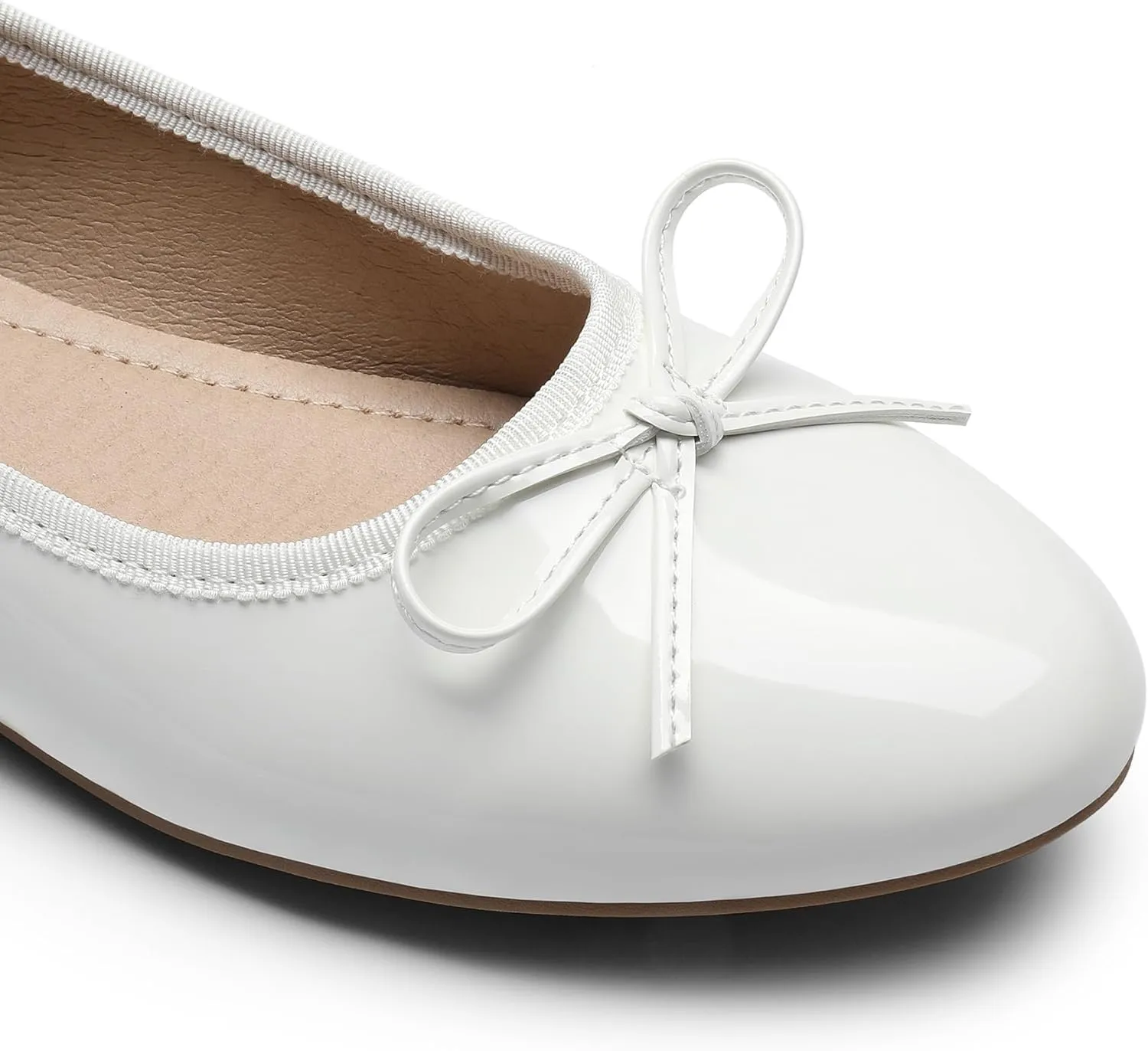 DREAM PAIRS Women's Flats, Round Toe Ballet Flats, Comfortable Slip-on Dressy Business Casual Work Office Ballerina Flat Dress Shoes