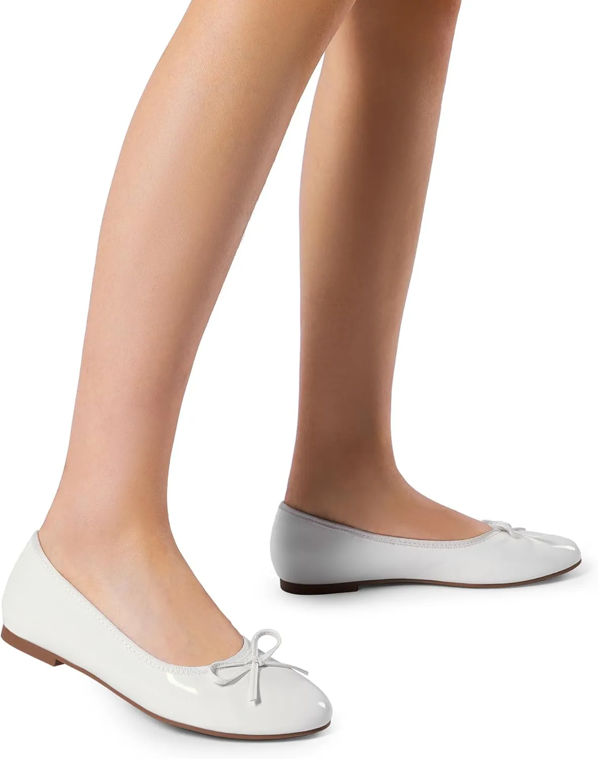 DREAM PAIRS Women's Flats, Round Toe Ballet Flats, Comfortable Slip-on Dressy Business Casual Work Office Ballerina Flat Dress Shoes
