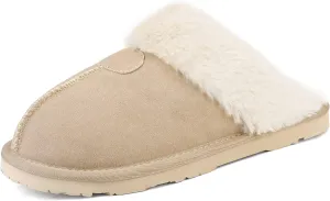 DREAM PAIRS Women's House Slippers Indoor Fuzzy Fluffy Furry Cozy Home Bedroom Comfy Winter Cute Warm Outdoor Shoes FuzzyEasy