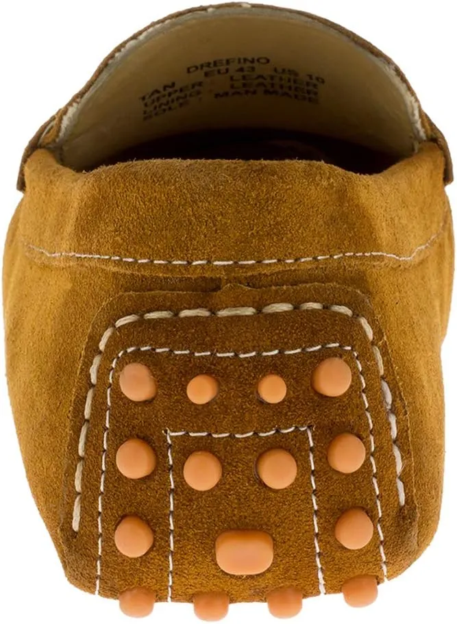 DTI BB Signature Drefinno Mens Suede Leather Shoes Slip-On Driving Shoe Loafer