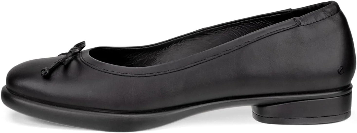 ECCO Women's Sculpted Luxe Ballerina Bow Ballet Flat