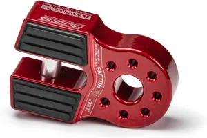 Factor 55 Flatlink Shackle Mount Winch, Designed for use Steel or Synthetic Ropes up to 6,000 lbs - Red