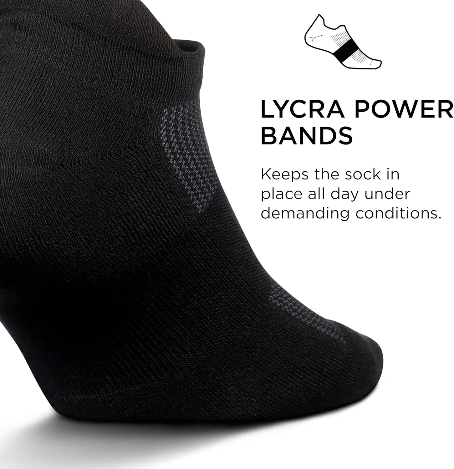 Feetures High Performance Max Cushion Ankle Sock - No Show Socks for Women & Men with Heel Tab - (1 Pair)