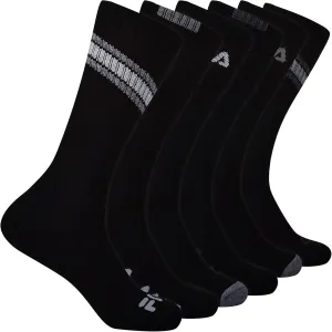 Fila Men's Striped Half Cushion Crew Socks
