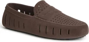Floafers Men's Country Club Driver Faux Suede Boat Shoe