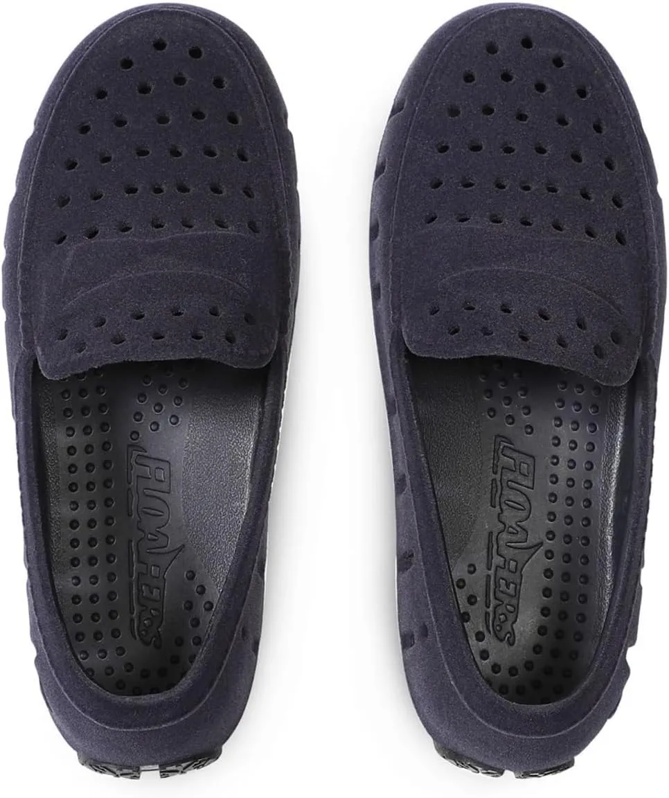 Floafers Unisex-Child Prodigy Driver Faux Suede (Toddler/Little Big Kid) Boat Shoe